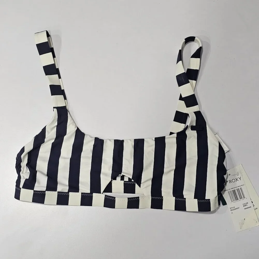 Roxy Parallel Paradise Reversible Bikini Top - Picture 5 of 9